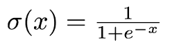Sigmoid equation